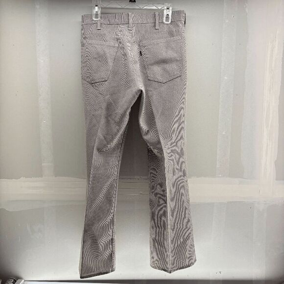 Levi's Vintage 1978 Sta-Prest Plaid R Only Tab Rare Talon Hippie Disco 33x30 - Picture 3 of 8